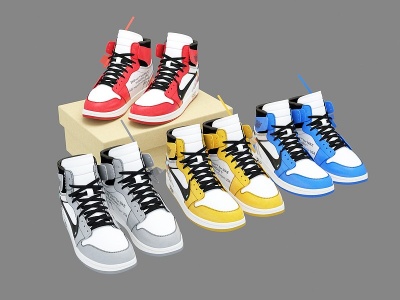 3dAirjordan男子<font class='myIsRed'>运动鞋</font>模型