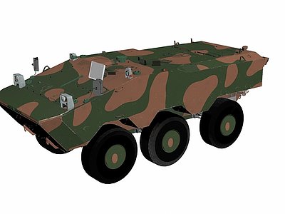 3d装甲车模型