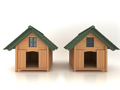 3d现代风格小房子模型