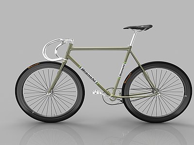 3d<font class='myIsRed'>现代风格自行车</font>模型