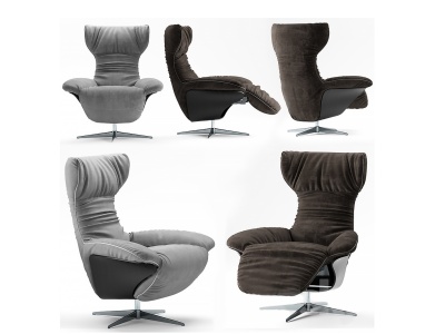 3d现代老板椅办公椅模型