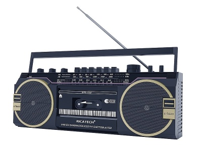 3d现代收音机模型
