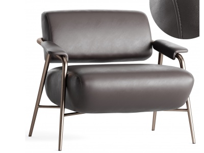 波托科扶手椅模型3d模型