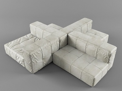 现代组合沙发模型3d模型