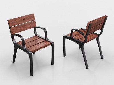 3d现代休闲椅单椅模型