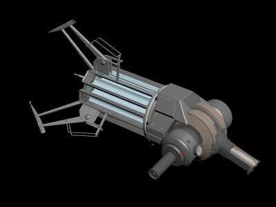 重力枪模型3d模型