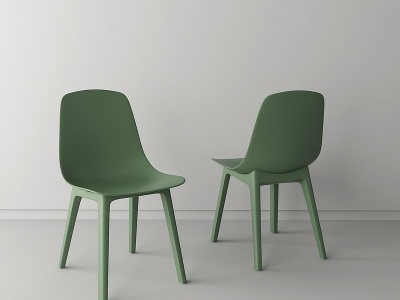 北欧宜家餐椅椅子模型3d模型