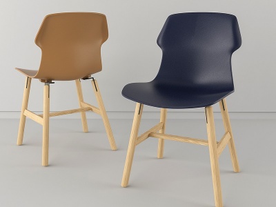 3d北欧餐椅模型