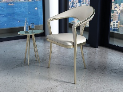 现代时尚轻奢椅模型3d模型