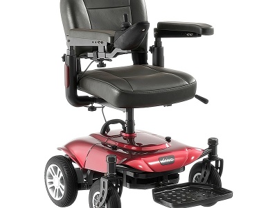 现代电动轮椅老人代步椅模型