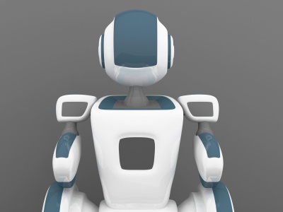 智能玩具机器人3d模型