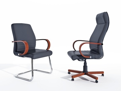 现代时尚办公椅模型3d模型