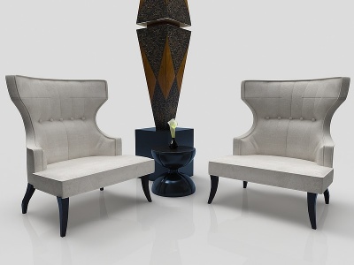 现代风格休闲沙发模型
