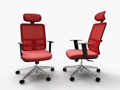 3d现代风格办公椅模型