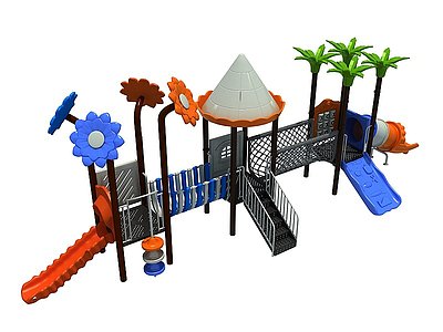 儿童乐园模型3d模型