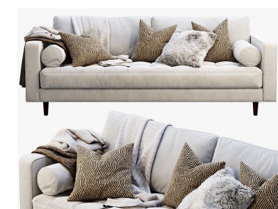 现代沙发沙发模型3d模型