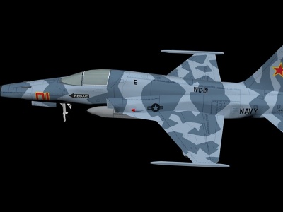 F5战机模型3d模型