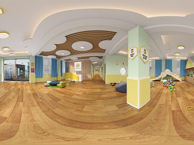 3d幼儿园,教室模型
