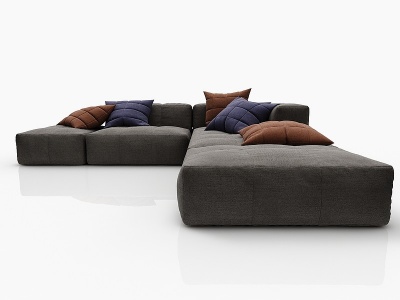 3d现代风格格,沙发模型
