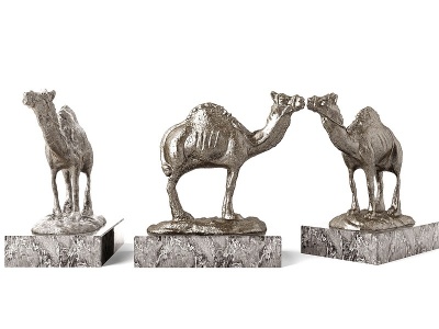 3d骆驼雕塑摆件模型