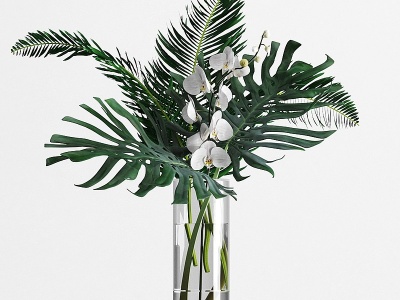 3d现代装饰花瓶模型
