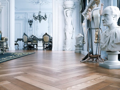 欧式古典客厅模型3d模型