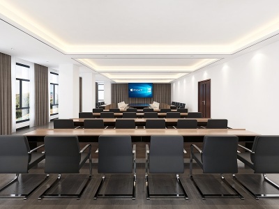 现代公司会议室模型3d模型