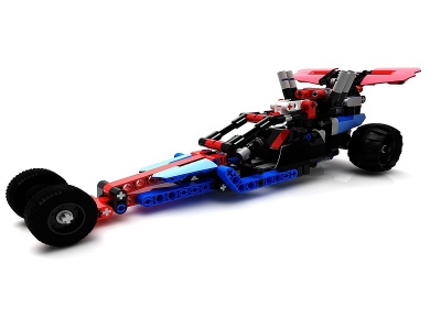 现代风格乐高玩具车模型3d模型