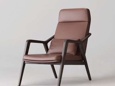 3d现代工艺摆件单椅组合模型