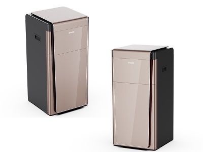 现代冰箱冰柜家用电器模型3d模型