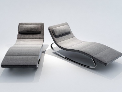 现代躺椅时尚休息椅午休椅模型3d模型
