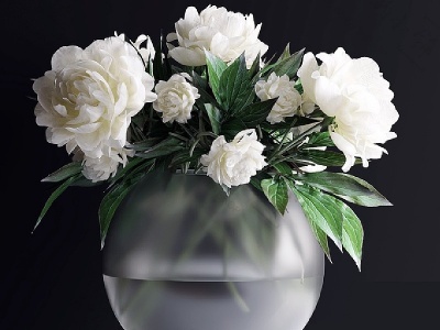 花瓶花艺装饰花瓶模型3d模型