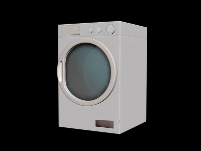 3d家用电器洗衣机模型