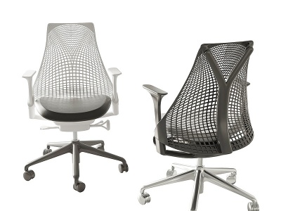 现代办公椅转椅模型3d模型