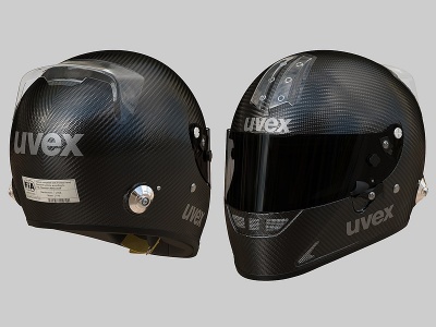 现代摩托车头盔模型3d模型