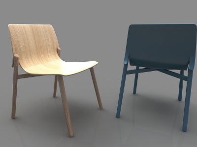 3d现代风格单椅模型