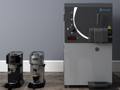 3d现代厨具咖啡机模型