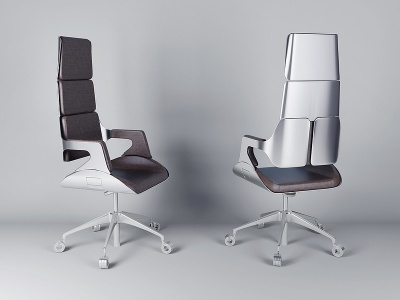 3d现代家具办公椅模型