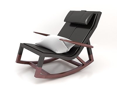 3d现代风格摇摇椅模型
