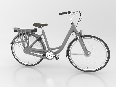 现代风格单车模型3d模型