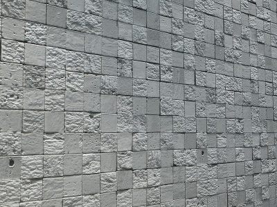 3d现代蘑菇石3D墙面岩石模型