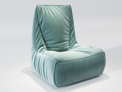 现代懒人沙发休闲单椅模型3d模型