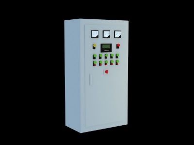 3d电控柜模型