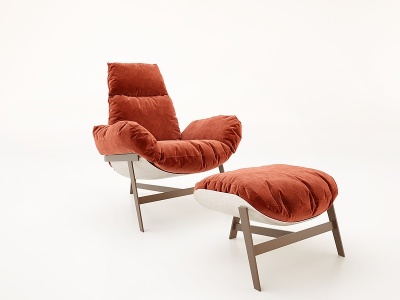 3d现代丘比特休闲沙发模型