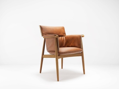 3d北欧现代单椅椅子模型