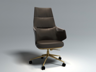 现代办公椅子会议室椅子模型3d模型