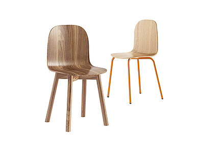 北欧餐椅模型3d模型