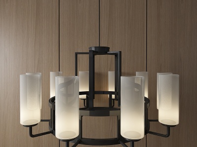 中式吊燈中式燈裝飾燈模型3d模型