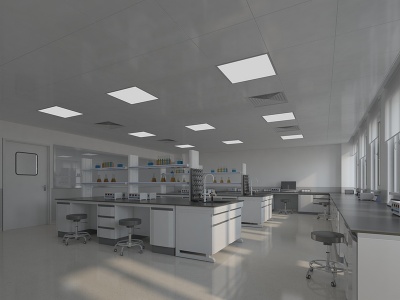 实验室3d模型