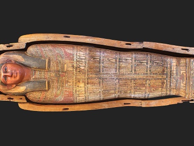 3d欧式古典棺材模型
